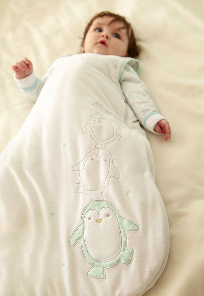 Baby in sleeping bags