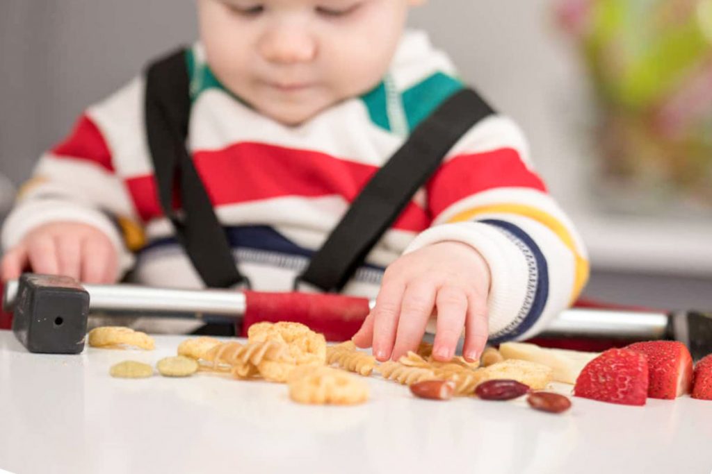 Carry food and baby