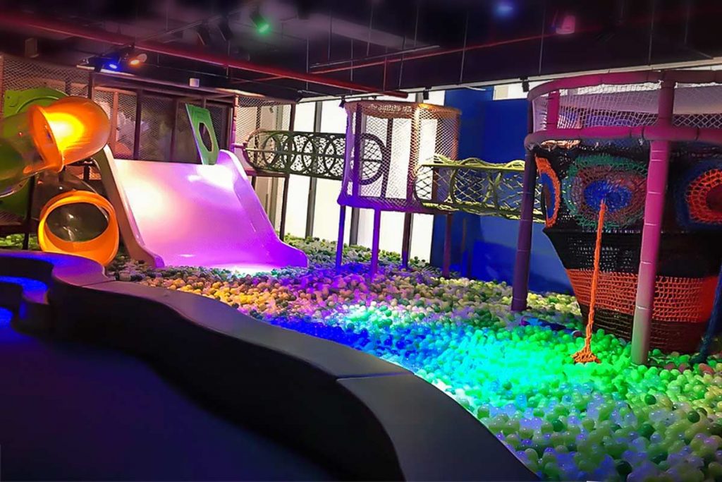 Indoor playgrounds