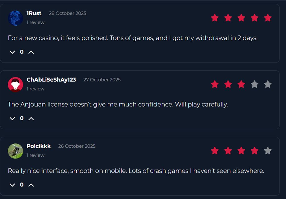 Real customer review